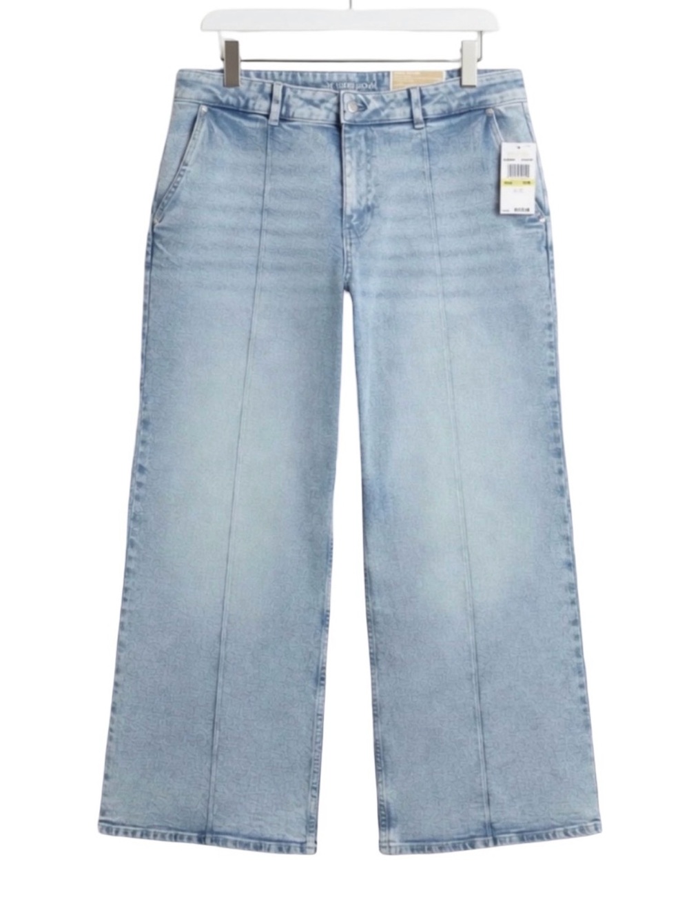 Michael Kors Carmen Wide Leg Super High Rise Jeans 16W NWT
